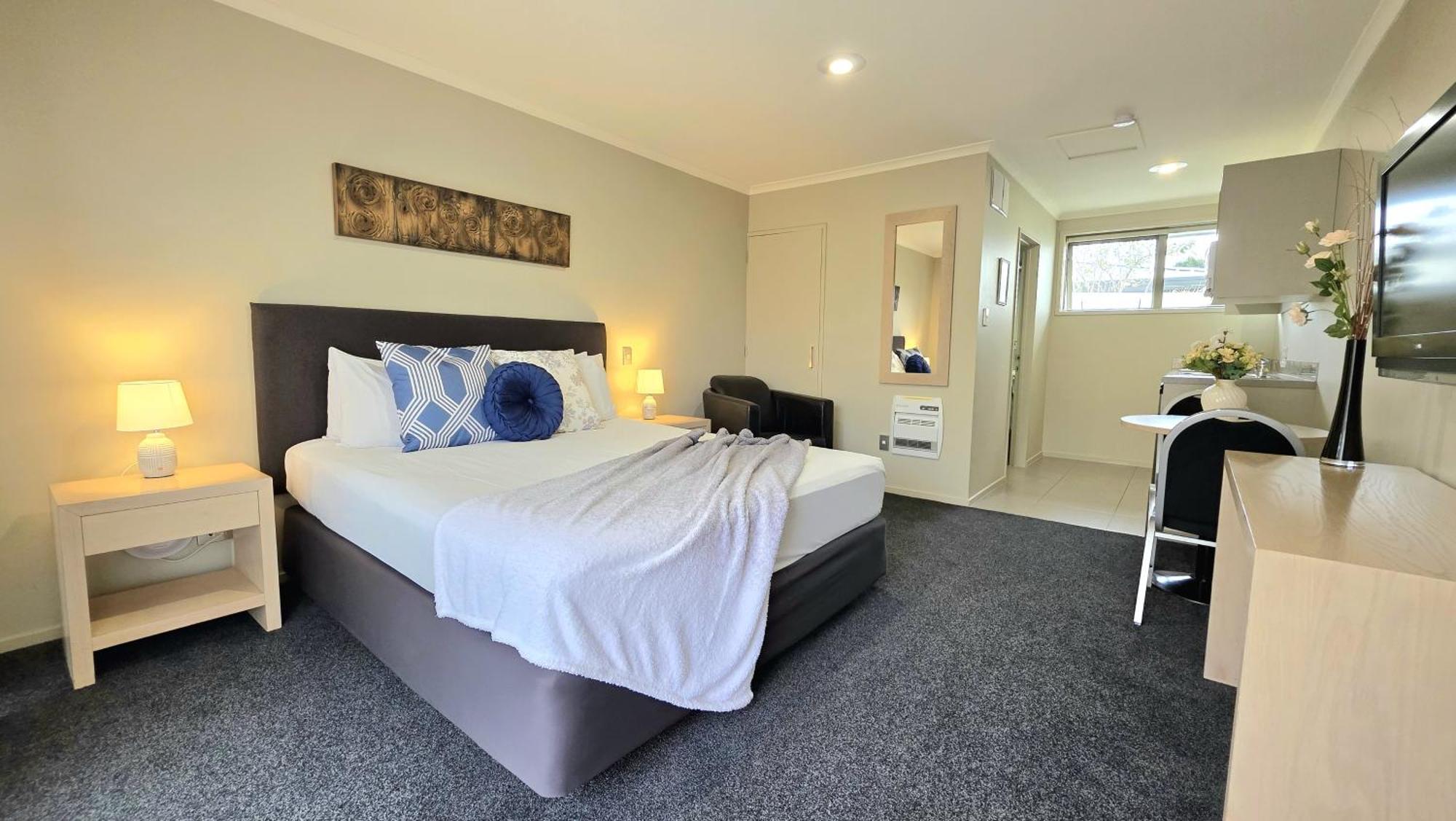 Tower Junction Motor Lodge- Motel With Airport And Railway Station Shuttle Service Christchurch Ruang foto