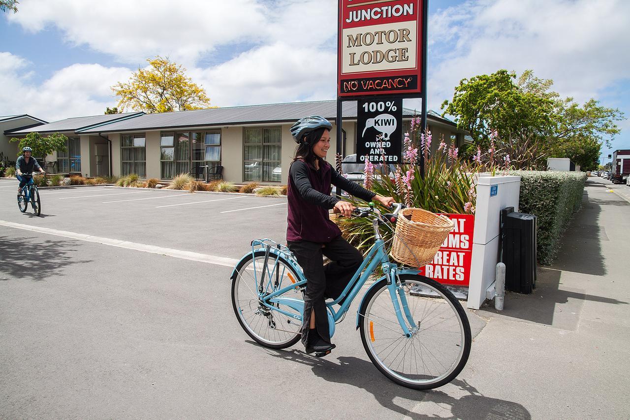 Tower Junction Motor Lodge- Motel With Airport And Railway Station Shuttle Service Christchurch Bagian luar foto